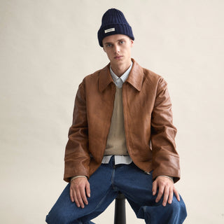 Le Bonnet Le Logo Beanie in Midnight
