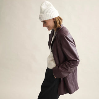 Le Bonnet Logo Beanie - Snow