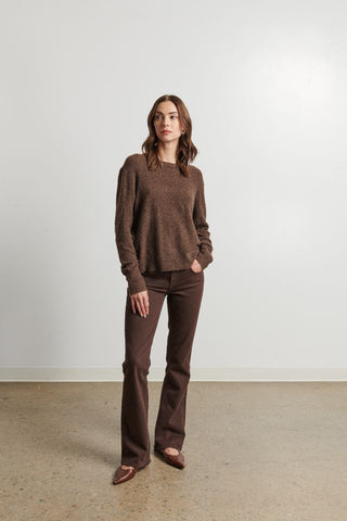 Line The Label Cecy Sweater- Muscavado