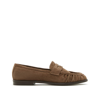 Sister x Soeur Maren Loafer in Taupe Suede