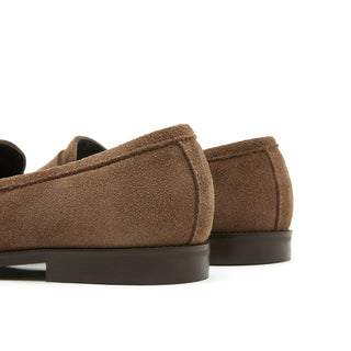 Sister x Soeur Maren Loafer in Taupe Suede