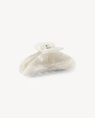 Machete Midi Claw in White Shell