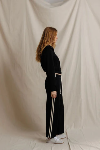 Perfectwhitetee Claud Track Pant - True Black