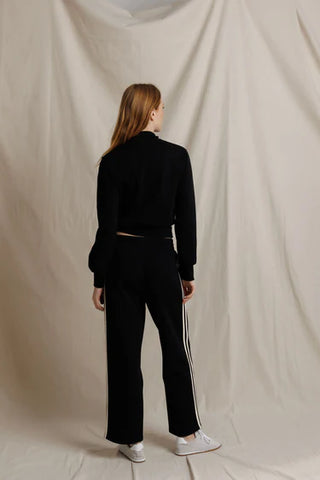 Perfectwhitetee Claud Track Pant - True Black