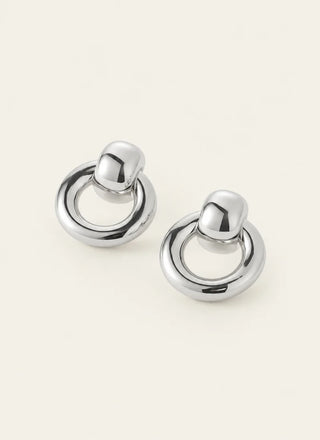 Jenny Bird Mini Puffy Faye Knockers in Silver