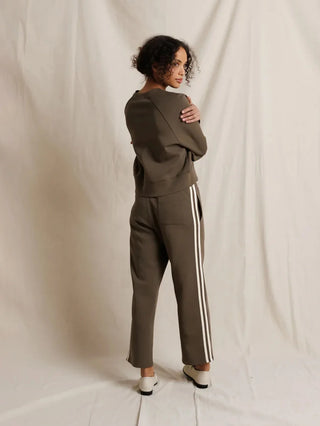 Perfectwhitetee Claud Track Pant - Dark Olive