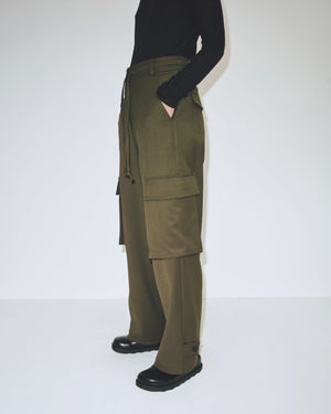 
            
                Load image into Gallery viewer, Mijeong Park Wide Leg Cargo Pants
            
        