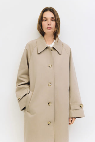 Mod Ref The Serena Coat - Beige
