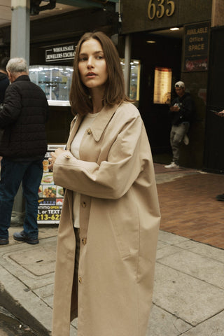 Mod Ref The Serena Coat - Beige