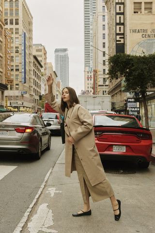 Mod Ref The Serena Coat - Beige