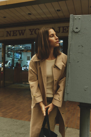 Mod Ref The Serena Coat - Beige