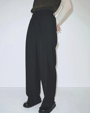 
            
                Load image into Gallery viewer, Mijeong Park Pleat Wide Leg Pants
            
        