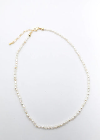Faero Petite Pearl Necklace