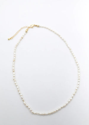 Faero Petite Pearl Necklace