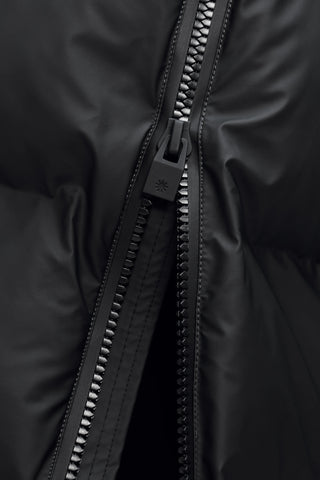 Rains Alta Short Puffer Jacket W3T3 in Black