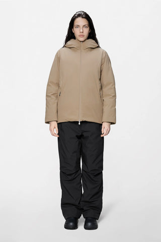 Rains Sarna Puffer W Jacket W4T3 in Beige