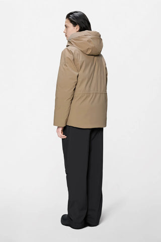 Rains Sarna Puffer W Jacket W4T3 in Beige