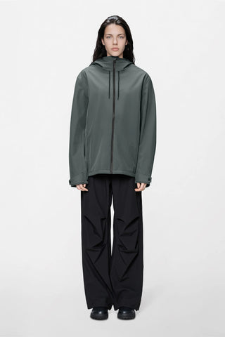 Rains Suva Softshell W Jacket W3T1 in Dark Grey