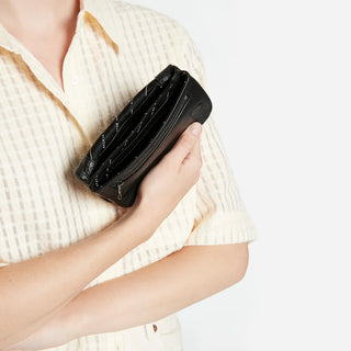 Status Anxiety Impermanent Wallet - Black