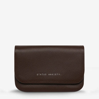 Status Anxiety Impermanent Wallet - Cocoa