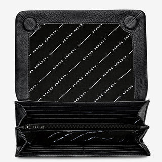 Status Anxiety Remnant Wallet - Black
