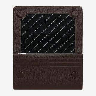 Status Anxiety Remnant Wallet - Cocoa