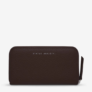 Status Anxiety Yet To Come Wallet - Cocoa