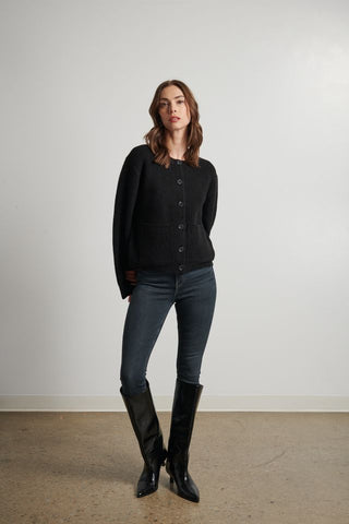 Line The Label Portia Sweater- Caviar