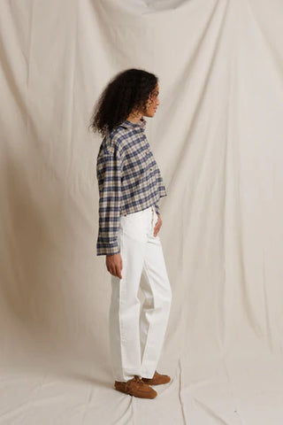 Perfectwhitetee Tate Shirt - Sugar Plaid
