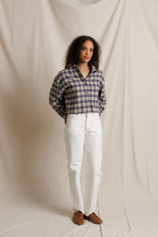 Perfectwhitetee Tate Shirt - Sugar Plaid