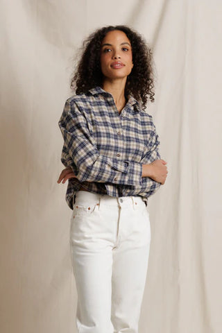 Perfectwhitetee Tate Shirt - Sugar Plaid