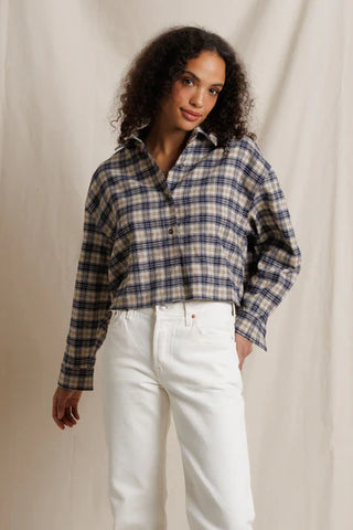 Perfectwhitetee Tate Shirt - Sugar Plaid
