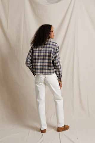 Perfectwhitetee Tate Shirt - Sugar Plaid