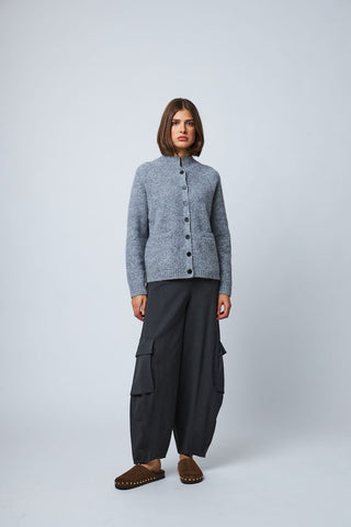 Line the Label Elsie Sweater in London Fog