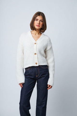 Line the Label Hazel Sweater in Snowfall