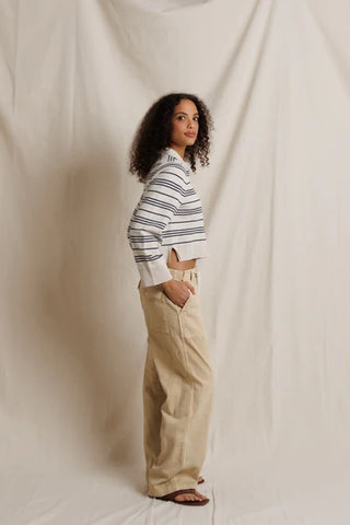 Perfectwhitetee Ximena  - Oatmeal Heather/Turbulence St