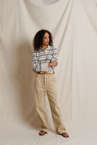 Perfectwhitetee Ximena  - Oatmeal Heather/Turbulence St