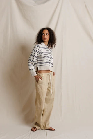 Perfectwhitetee Ximena  - Oatmeal Heather/Turbulence St