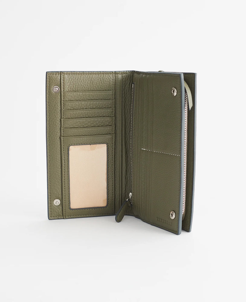 The Horse Annie Wallet in Olive