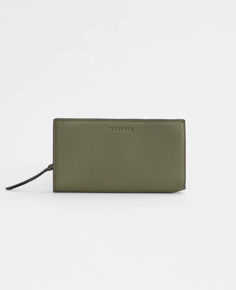 The Horse Annie Wallet in Olive