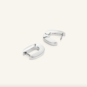 Jenny Bird Tiny Toni Huggie in Silver