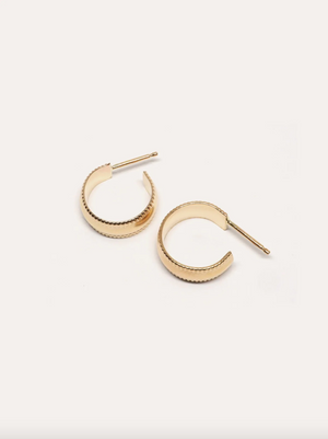 Hart + Stone Celine Hoops in Gold