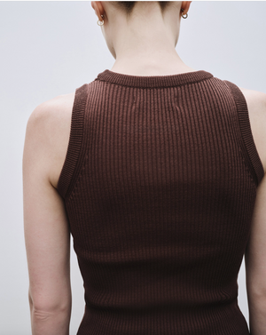 
            
                Load image into Gallery viewer, Mijeong Park Ribbed Tank Top
            
        