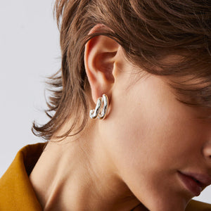 Jenny Bird Florence Earring Silver